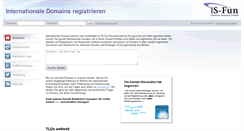 Desktop Screenshot of internationaledomains.net
